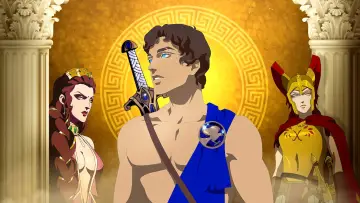 Backdrop for the TV series "Blood of Zeus" #1408469
