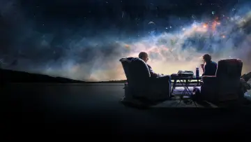 Backdrop for the TV series "Night Sky" #1468698