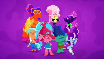 Backdrop for the TV series "Trolls: TrollsTopia" #1411014