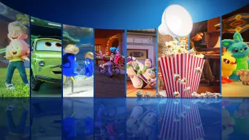 Backdrop for the TV series "Pixar Popcorn" #1466199