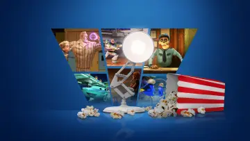 Backdrop for the TV series "Pixar Popcorn" #1466200