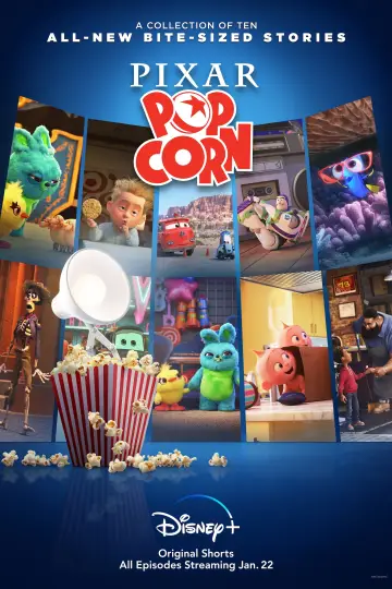 Poster for the TV series "Pixar Popcorn" #1466211