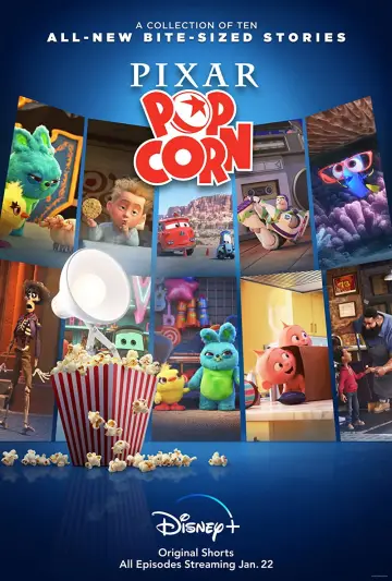 Poster for the TV series "Pixar Popcorn" #1466214