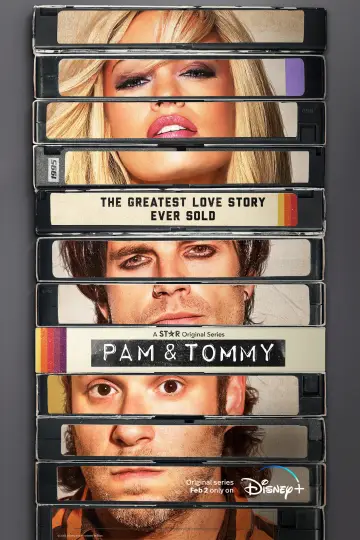 Poster for the TV series "Pam & Tommy" #1465842