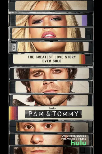Poster for the TV series "Pam & Tommy" #1465851