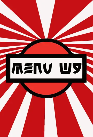 Menu W9 poster