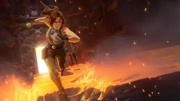 Backdrop for the TV series "Tomb Raider: The Legend of Lara Croft" #1368802