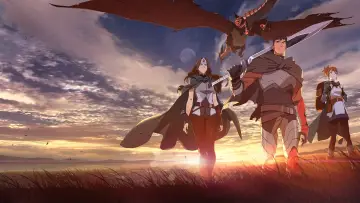 Backdrop for the TV series "DOTA: Dragon