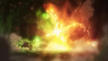 Backdrop for the TV series "DOTA: Dragon