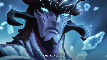 Backdrop for the TV series "DOTA: Dragon