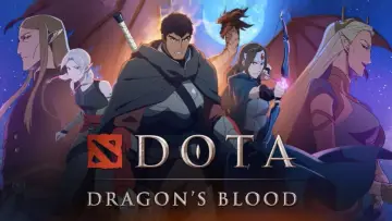 Backdrop for the TV series "DOTA: Dragon