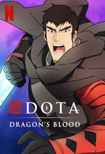 Poster for the TV series "DOTA: Dragon