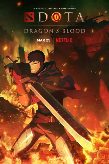 Poster for the TV series "DOTA: Dragon