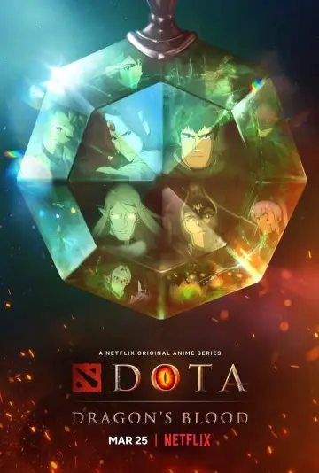 Poster for the TV series "DOTA: Dragon