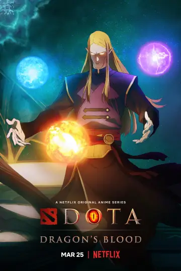 Poster for the TV series "DOTA: Dragon