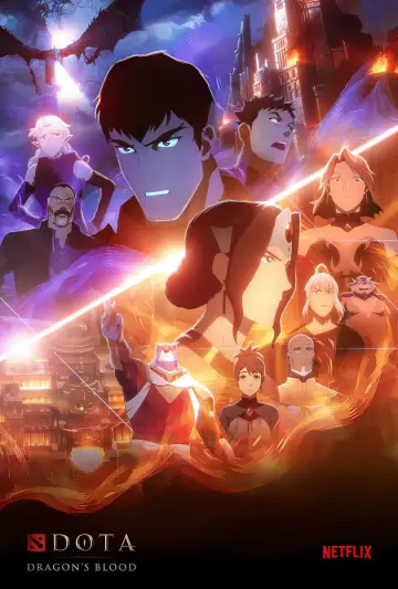 Poster for the TV series "DOTA: Dragon