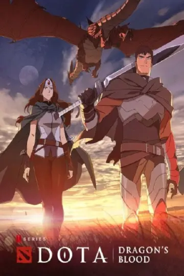 Poster for the TV series "DOTA: Dragon