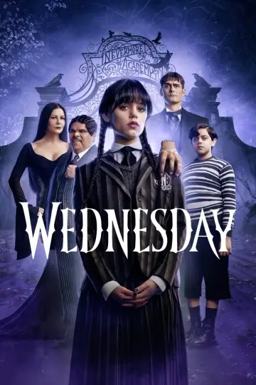 Poster for the TV series "Wednesday" #1273403
