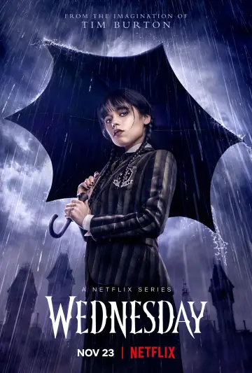 Poster for the TV series "Wednesday" #1273410