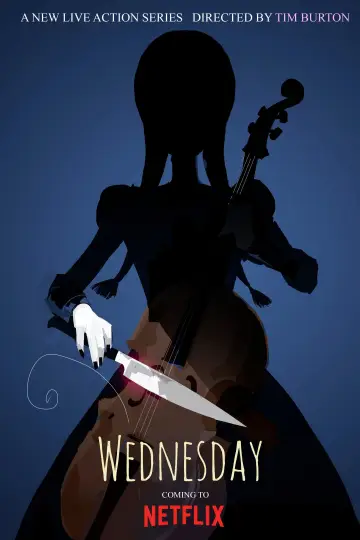 Poster for the TV series "Wednesday" #1273412