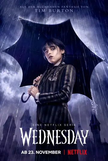 Poster for the TV series "Wednesday" #1273429