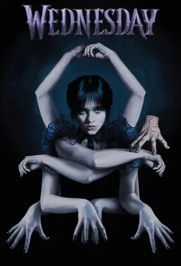Poster for the TV series "Wednesday" #1273483