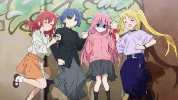 Backdrop for the TV series "BOCCHI THE ROCK!" #1455308