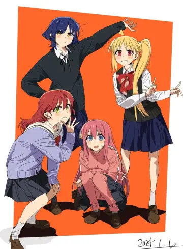 Poster for the TV series "BOCCHI THE ROCK!" #1455339