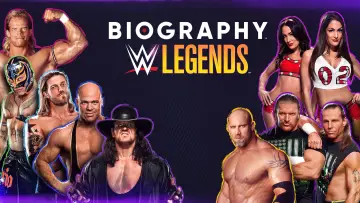 Backdrop for the TV series "Biography: WWE Legends" #1497224