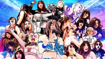Backdrop for the TV series "World Wonder Ring Stardom" #1535963