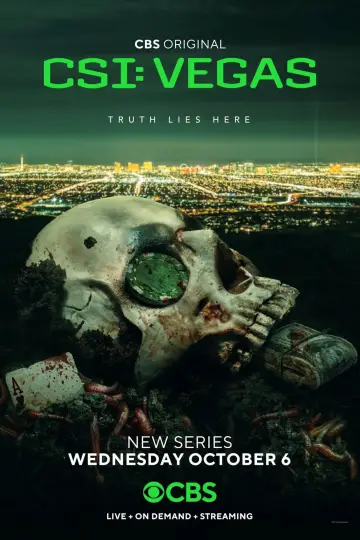 Poster for the TV series "CSI: Vegas" #1356610