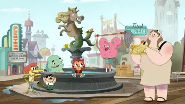 Backdrop for the TV series "I Heart Arlo" #1421164