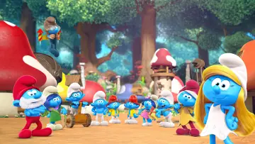 Backdrop for the TV series "The Smurfs" #1371520