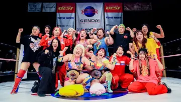 Backdrop for the TV series "Sendai Girls
