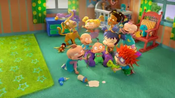 Backdrop for the TV series "Rugrats" #1360317