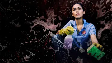 Backdrop for the TV series "The Cleaning Lady" #1299776