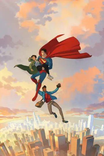 Poster for the TV series "My Adventures with Superman" #1296021