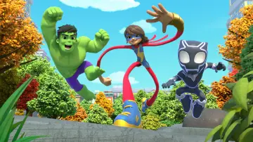 Backdrop for the TV series "Spidey and His Amazing Friends" #1297584
