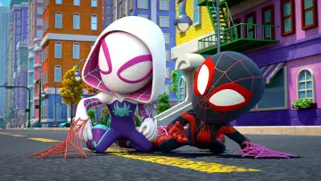 Backdrop for the TV series "Spidey and His Amazing Friends" #1297590