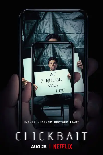 Poster for the TV series "Clickbait" #1436512