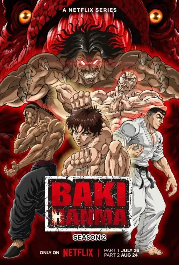 Poster for the TV series "Baki Hanma" #1369657