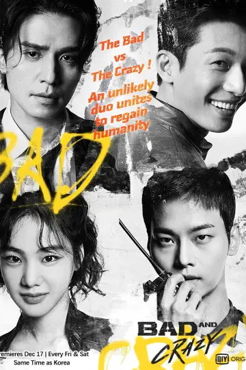 Poster for the TV series "Bad and Crazy" #1592780