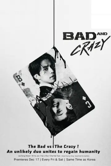 Poster for the TV series "Bad and Crazy" #1592782