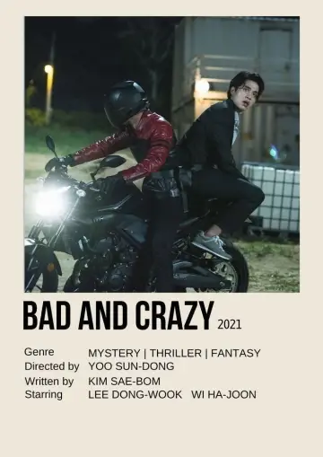 Poster for the TV series "Bad and Crazy" #1592795