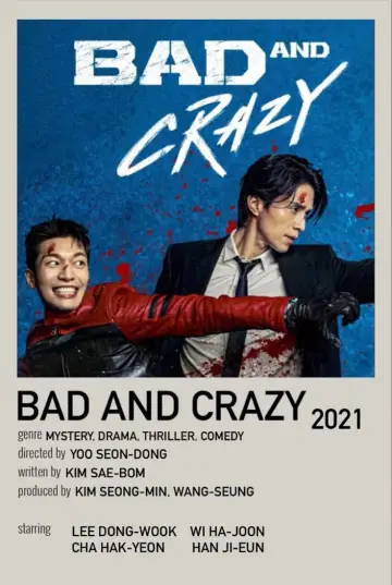 Poster for the TV series "Bad and Crazy" #1592798