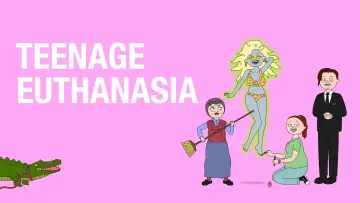 Backdrop for the TV series "Teenage Euthanasia" #1415855