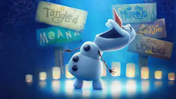 Backdrop for the TV series "Olaf Presents" #1466076