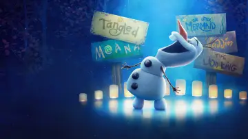 Backdrop for the TV series "Olaf Presents" #1466077