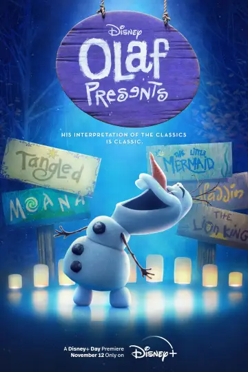 Poster for the TV series "Olaf Presents" #1466089