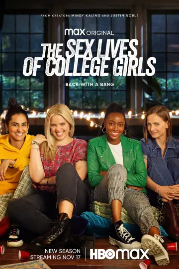 Poster for the TV series "The Sex Lives of College Girls" #1340468